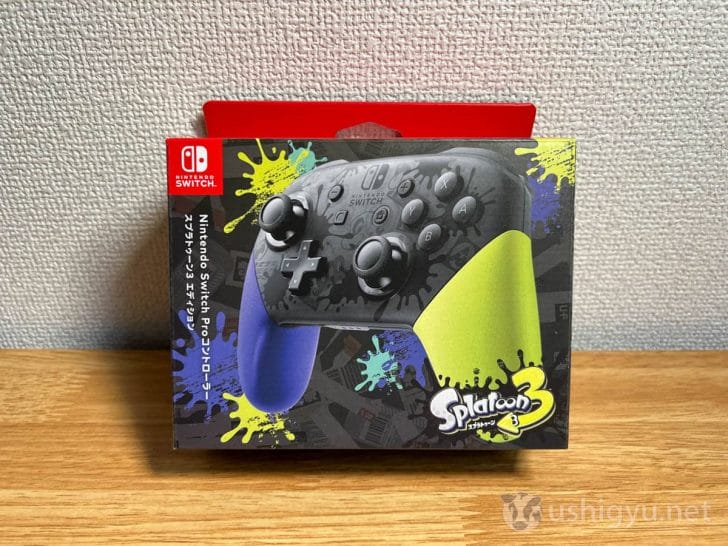 Switchプロコンのスプラトゥーン3エディション